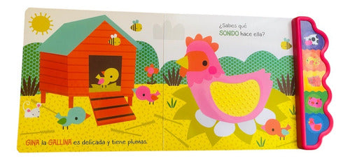 Libro Ritmo Del Granero 5 Sonidos Toca Y Escucha - Lexus