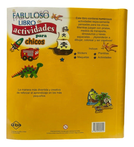 El Fabuloso Libro De Actividades Para Chicos Lexus Nuevo T/d