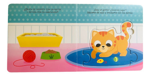 Mis Primeros Puzles: Mascotas - Cuento Y Puzle 5 Piezas