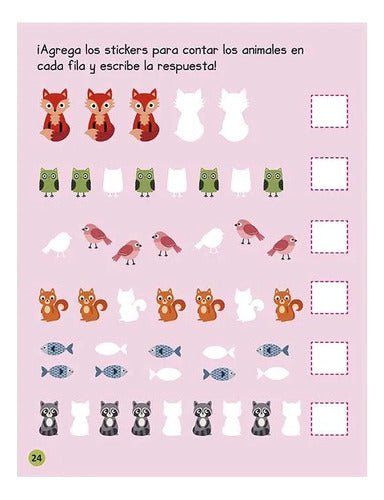 Libro De Actividades 123 C/stickers - Nuevo Y Original Lexus