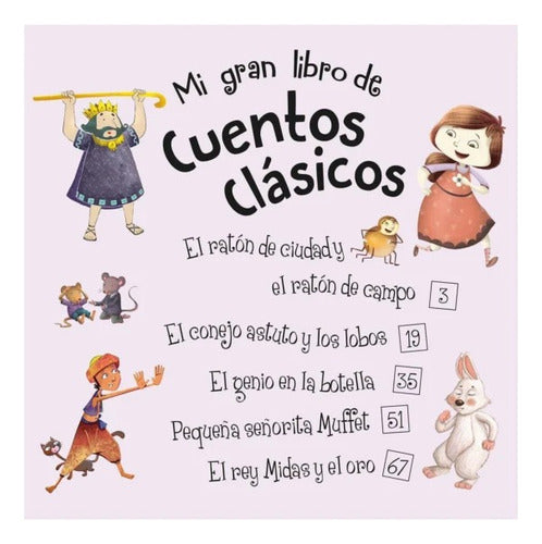 Libro: Mi Gran Libro De Cuentos Clasicos - Lexus - Nuevo T/d