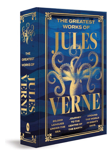 Greatest Works Of Jules Verne - Libro En Ingles - Tapa Dura