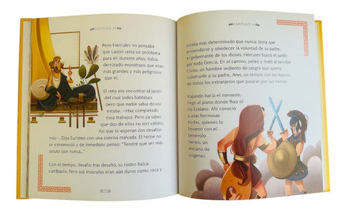 Libro Los Doce Trabajos De Hercules- Ilustrado Mitos Griegos