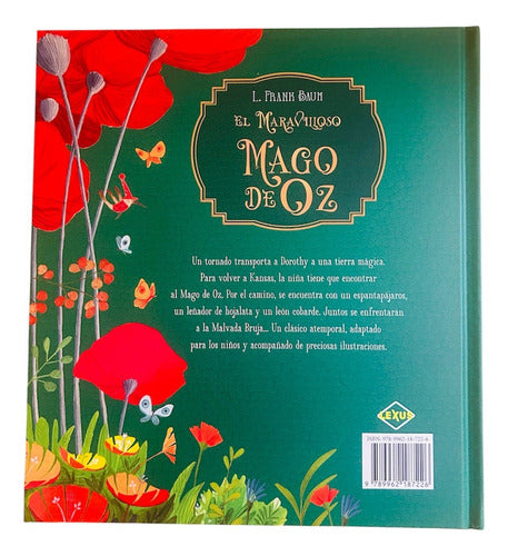 Libro El Maravilloso Mago De Oz - Ed. Lujo - T/dura - Lexus