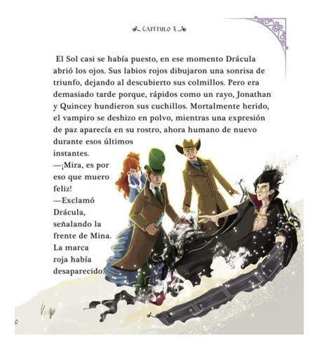 Libro Dracula - Ilustrado - Clasicos Juveniles - Lexus Nuevo