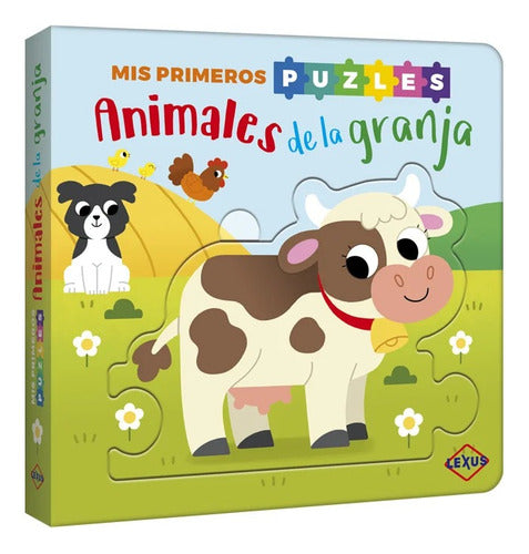Mis Primeros Puzles: Animales De La Granja - Cuento 5 Piezas