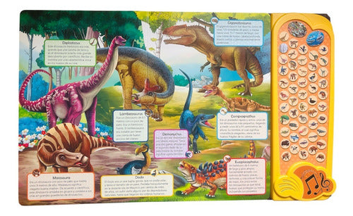 Libro Dinosaurios Mi Primer Libro 50 Sonidos Busca-encuentra