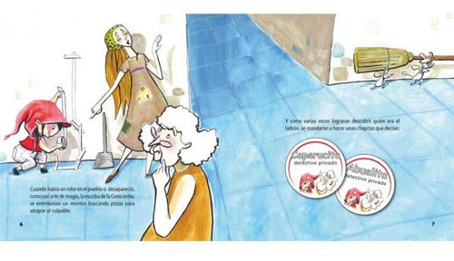 Libro Caperucita Roja Y Abuelita, Detectives Privados Zigzag