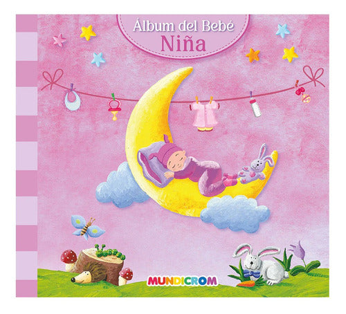 Libro Album Del Bebe Para Niña - Mundicrom