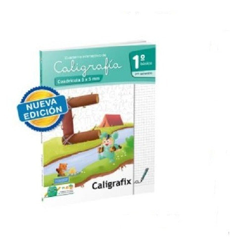 Caligrafix Cuaderno Caligrafia 1 Basico 2 Sem Cuad