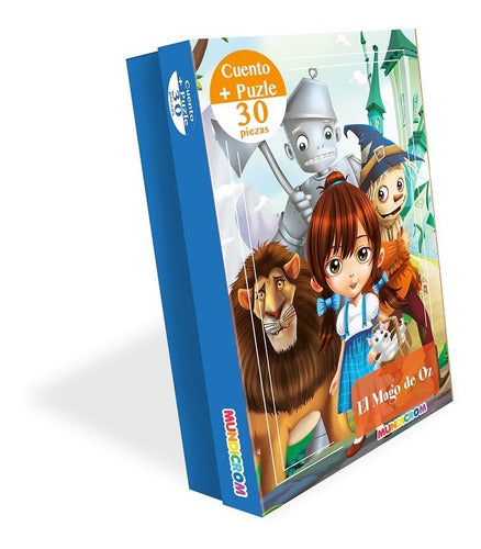 El Mago De Oz, Cuento + Puzzle 30 Pz Mundicrom