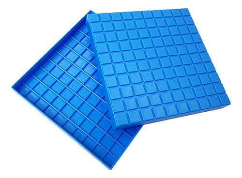 Bloques Base 10, Base 1000 Método Singapur, 121 Piezas. Colores