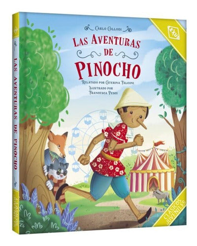 Las Aventuras De Pinocho (nuevo Y Original), De Carlo Collodi., Vol. 1. Editorial Lexus, Tapa Dura, Edición 1 En Español, 2023