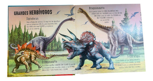Libro ¡grrr! Dinosaurios Pop Up - Lexus Nuevo/original T/dur