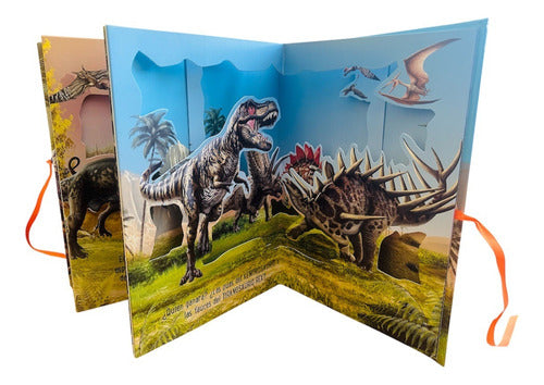 Libro ¡grrr! Dinosaurios Pop Up - Lexus Nuevo/original T/dur