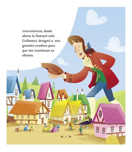 Libro Los Viajes De Gulliver Ilustrado - Clasicos Juveniles