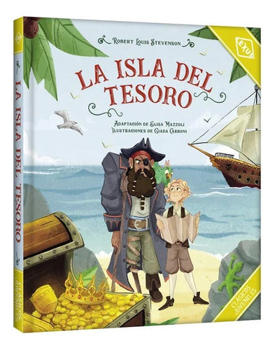 Libro: La Isla Del Tesoro Ilustrado Clasicos Juveniles Lexus
