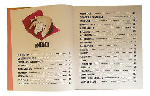 Libro Atlas De Gatos - Lexus - Nuevo Y Original - Tapa Dura