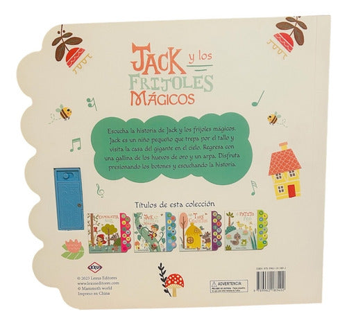 Libro Jack Y Los Frijoles Magicos - 10 Sonidos - Lexus/nuevo