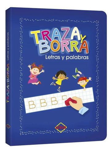 Set Traza Y Borra: Numeros/sumas Letras/palabras Libro-pizar