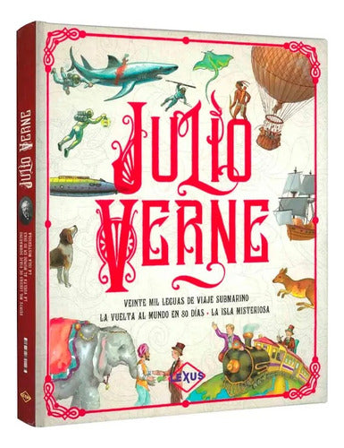 Julio Verne 3 Novelas: La Isla Misteriosa Y 2 Mas - Lexus