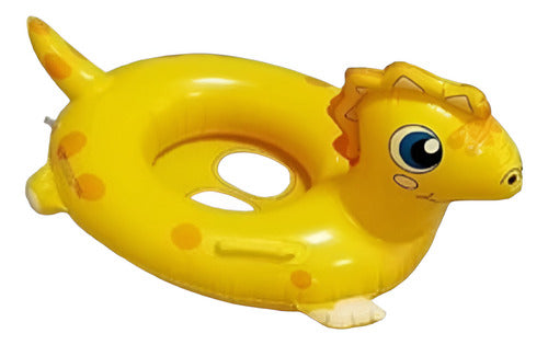 Flotador Inflable Para Bebé Dinosaurio Varios Colores