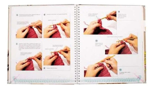 Libro Ganchillo Crochet Técnicas Y Proyectos - Nuevo - Lexus