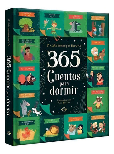 365 Cuentos Para Dormir Tapa Dura Acolchada Lexus