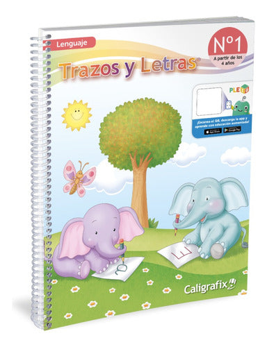 Pack Trazos Y Letras 1 - Logica Y Numeros 1 Caligrafix