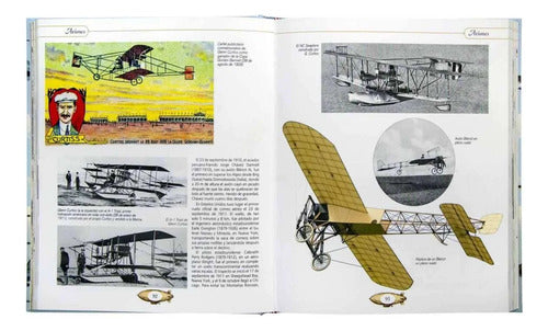 Libro Atlas Ilustrado Aviones Muy Antiguos - Lexus