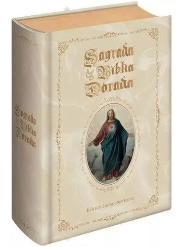 Sagrada Biblia Dorada Tapa Dura Acolchada Lexus