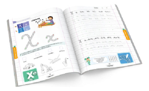 Caligrafix Cuaderno Caligrafia Hor 1 Bas 2 Sem