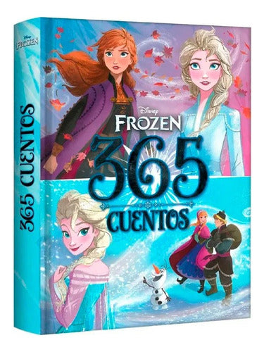 Libro 365 Cuentos Disney Frozen - Lexus - Nuevo Y Original
