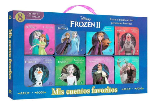 Disney Frozen Ii: Mis Cuentos Favoritos - 8 Libritos - Lexus