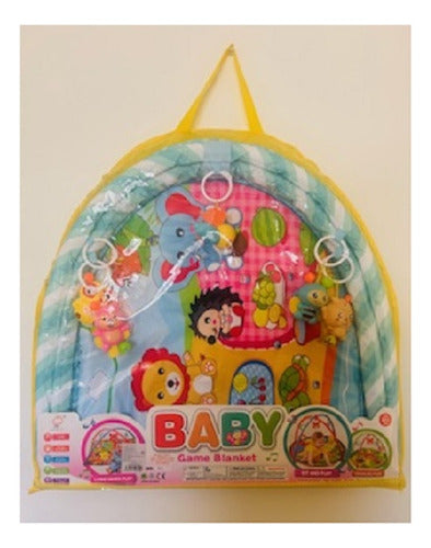 Alfombra Gimnasio Zoo Para Bebe 0-18m Estimulacion Temprana Colores