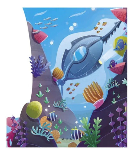 Libro Veinte Mil Leguas De Viaje Submarino - Clasico Juvenil