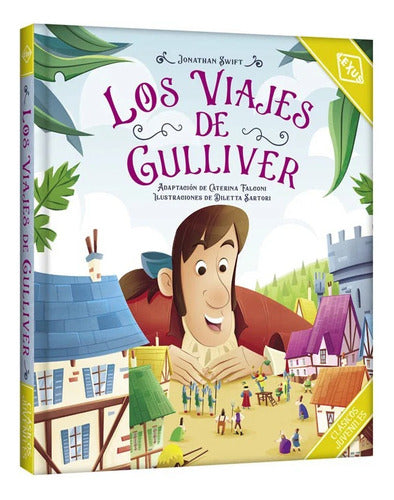 Libro Los Viajes De Gulliver Ilustrado - Clasicos Juveniles