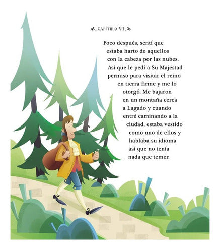 Libro Los Viajes De Gulliver Ilustrado - Clasicos Juveniles