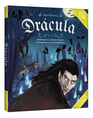Libro Dracula - Ilustrado - Clasicos Juveniles - Lexus Nuevo