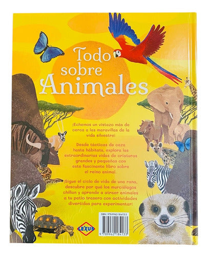 Libro Todo Sobre Animales - Lexus Tapa Dura Nuevo Y Original