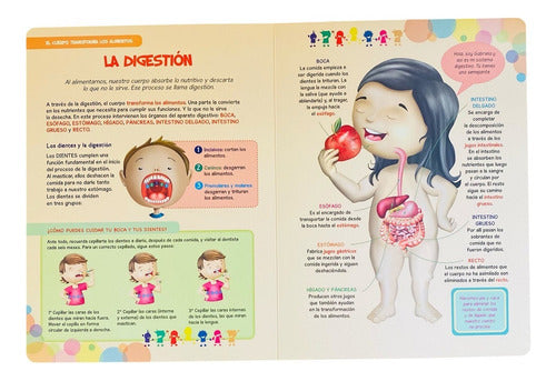 Libro Los Peques Descubrimos Nuestro Cuerpo - Lexus - Nuevo