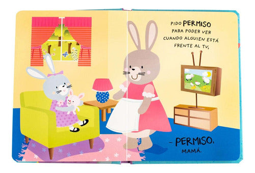 Libro Infantil Con Permiso - Buenos Modales - Lexus