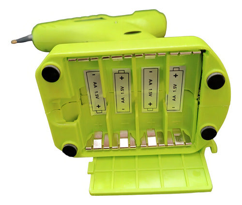 Pistola Para Silicona Inalambrica 7mm A Pilas Proarte