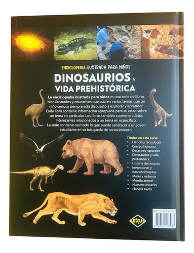 Enciclopedia Ilustrada Para Niños Dinosaurios Y Vida Prehist
