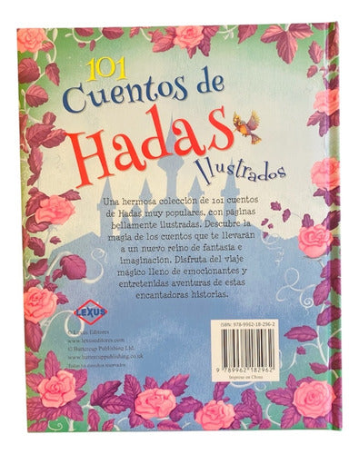 Libro 101 Cuentos De Hadas Ilustrados - Lexus - Nuevo T/dura