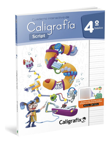 Caligrafix Cuaderno Caligrafia Script 4° Basico