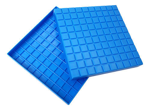 Bloques Base 10, Base 1000 Método Singapur, 121 Piezas. Color Colores