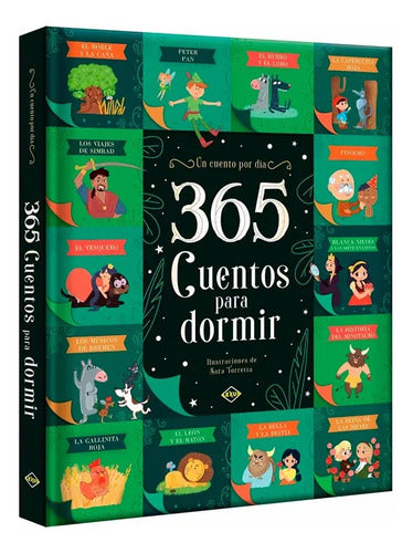 Libro 365 Cuentos Para Dormir, Un Cuento Por Dia - Lexus T/d