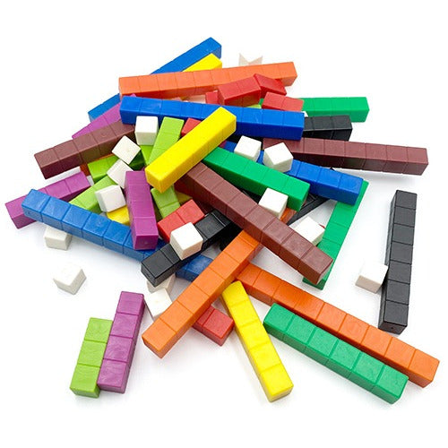 Barras Cuisenaire 74 Piezas Metodo Singapur