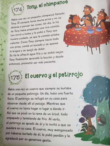 Libro 365 Cuentos De Animales - Disfruta Uno Cada Dia- Lexus